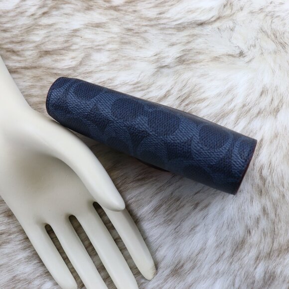 NWT  Medium Corner Zip Wallet In Signature Canvas CW786 - Picture 6 of 11